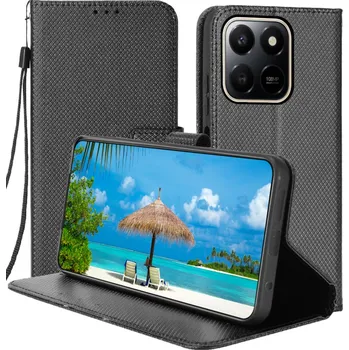 Pouzdro na mobilní telefon Flipové pouzdro MBM pro Honor X7d, černé