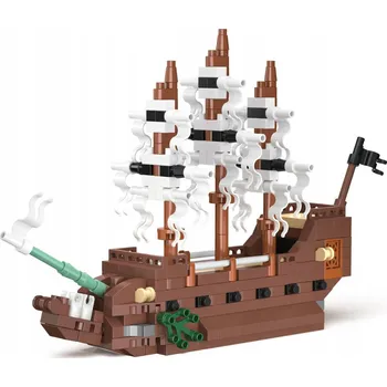 ostatní stavebnice KOCO Konstrukční kostky Létající Holanďan 320 dílků 02056 6973676043319