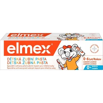 zubní pasta Zubní pasta Elmex pro děti s fluoridem 0-6 let 50 ml