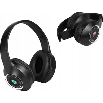 Sluchátka Bluetooth sluchátka UID-15 s RGB, černá