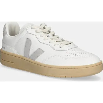 Pánské tenisky Kožené tenisky Veja V-90 šedá barva, VD2003893B 00A, EUR 41