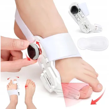 FOTOAPARÁT KOREKTOR NA HALUXY ORTÉZA STABILIZÁTOR VELKÉHO PRSTU PÁSKA 180°