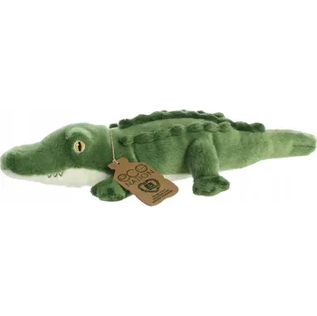 plyšák Aurora, 35036, Eco Nation Aligátor, 36 cm, Plyšová hračka, Zelená