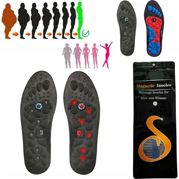 Vložka do bot MAGNETICKÉ MASÁŽNÍ VLOŽKY S AKUPRESUROU DO BOT 35-39 TERAPEUTICKÉ MAGNETY