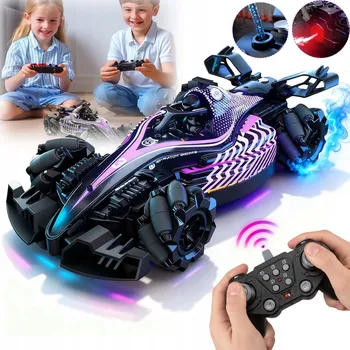 RC model auta SAMOCHÓD ZDALNIE AUTO RC PILOT 4x4 DRIFT 2.4GHz PRO DÍTĚ S KOUŘOVÝMI EFEKTY