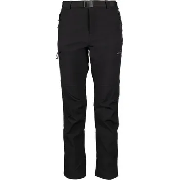 Pánské kalhoty Pánské trekové softshellové kalhoty BERGSON AVIATOR AW25 Black, velikost L