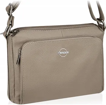 Kabelka Betlewski kabelka z pravé kůže béžová