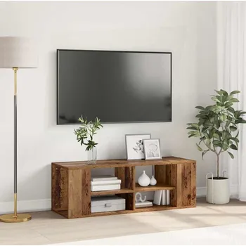 Obývací pokoj Sestava TV skříněk Nástěnný Staré dřevo 102 x 35 x 35 cm