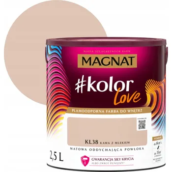 barva na zeď Magnat latexová Barva na zeď 2,5 l matná