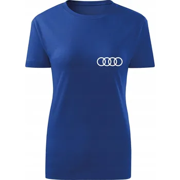 Dámské tričko Dámské Tričko D232 Mimoň VW CAR modré vel L