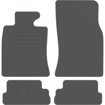 autokoberec Kobercové rohože Edecor velurové 4 ks