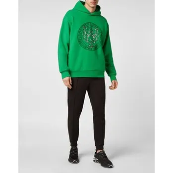 Pánská mikina Plein Sport Mikina 1177 Zelená Regular Fit XL