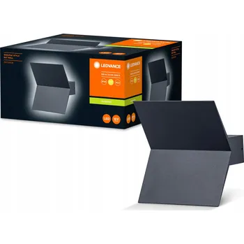 Nástěnné svítidlo Venkovní nástěnné svítidlo Ledvance stříbrné s integrovaným LED zdrojem 9,5 W