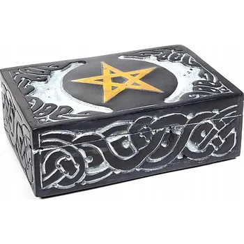 Obraz Ozdobná Krabička z Mastku 15 x 10 cm - Pentagram