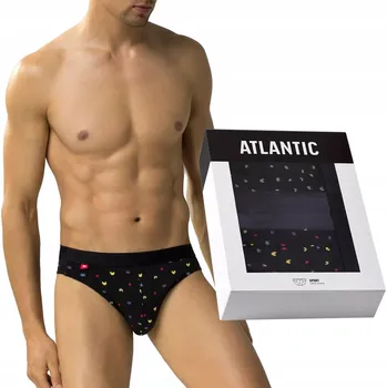 Slipy Atlantic Slipy černé barvy velikost XL