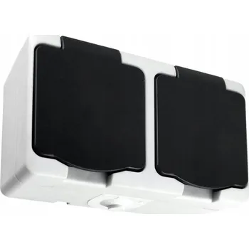 Elektrická zásuvka Elektrická Zásuvka hermetické Orno šedé