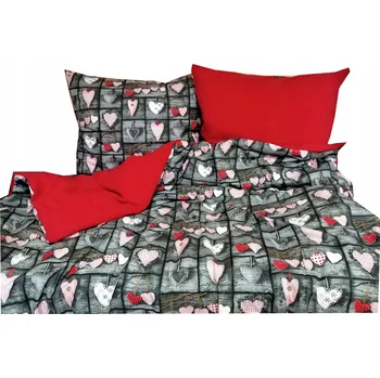 Povlečení IZOLOVANÉ Povlečení 160x200+2x70x80 FLEECE + BAVLNA