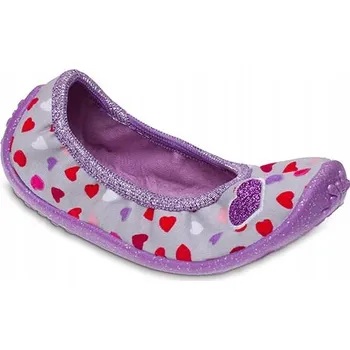 Dívčí bačkory Befado balerínky textilní, velikost 25