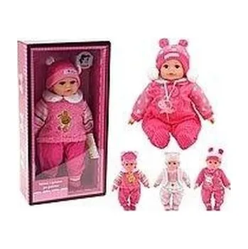 Panenka Lalka bobas 35cm z polskim dźwiekiem MIX