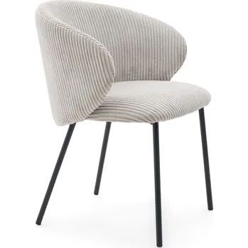 Jídelní židle Židle mivihome šedý manšestr 1 ks