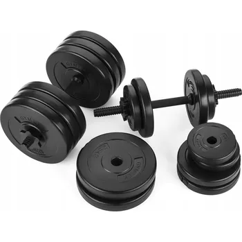 IP kamera SADA KOMPOZITNÍCH ČINEK S BITUMENOVOU VÝPLNÍ 2X15KG GYMTEK