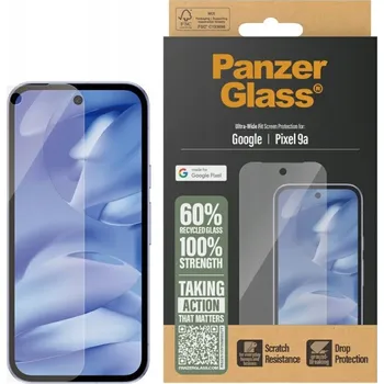 Tvrzené sklo pro Google Pixel 9a 5G, PanzerGlass Ultra-Wide