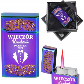 Dárek na Večer Rozlučka Se Svobodou Zapalovač Plynový Žárový + Gravírování pro svědka