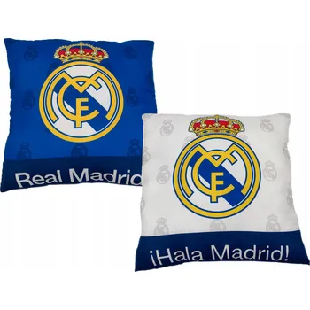 Polštář Polštář Real Madrid 40 x 40 cm OBOUSTRANNÝ Dekorativní LALIGA LICENCE