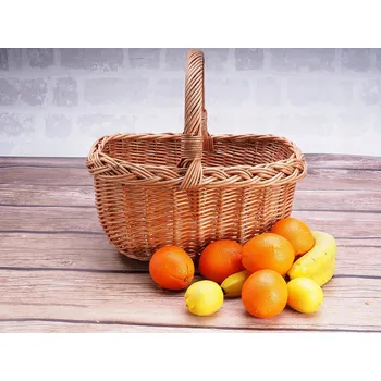 Nákupní košík Nákupní košík proutěný hnědý