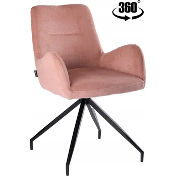 Jídelní židle Židle ExitoDesign, látka růžová, 1 ks