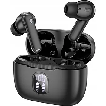 Sluchátka Bluetooth sluchátka TWS FQ7 Treasure ANC+ENC, černá