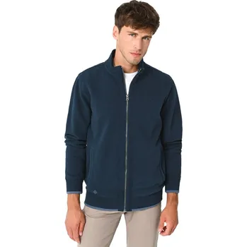 Pánská mikina Pánská mikina se zipem VOLCANO-B-LED-600-NAVY Modrá XXL