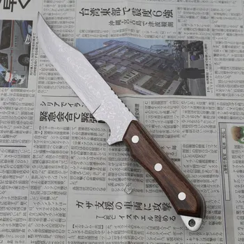 Kuchyňský nůž KANETSUNE SUKI Kanetsune Aogami#2 Sesargi-Clip 2nd 12,5 cm – japonský nůž z nerezové oceli