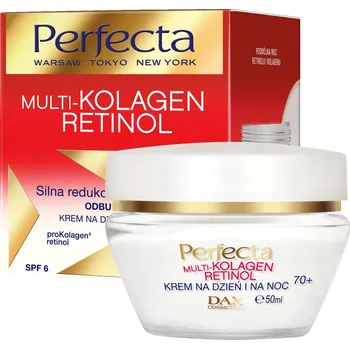 Pleťový krém Pleťový krém Perfecta Multi-Kolagen Retinol 60+ proti stárnutí pleti 50 ml
