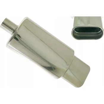 Střední díl výfuku Tlumič 57 mm 76x148 mm TurboWorks