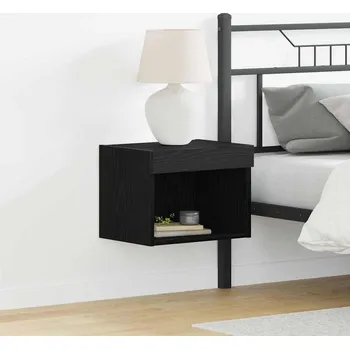 Obývací pokoj Sestava TV skříněk Nástěnný 2 pcs Černý dub 40 x 30 x 30 cm