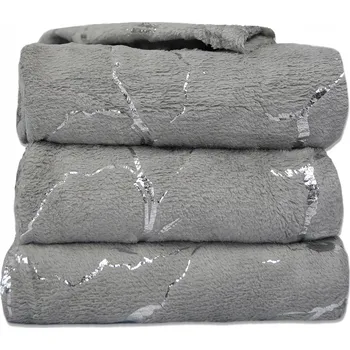 Prostěradlo Deka Xzhome z mikrovlákna 160 cm x 200 cm šedá