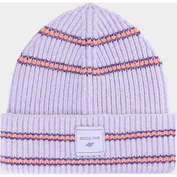 Čepice Dívčí zimní čepice 4F 4FJWAW24ACAPF418 - fialová