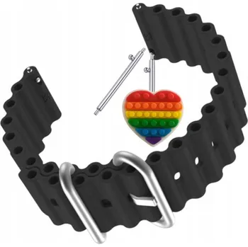 Pouzdro na mobilní telefon Pásek Řemínek pro Polar Vantage M2, Silikon Vlna Barva, nastavitelný