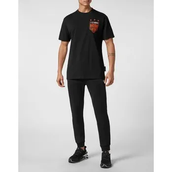 Pánské tričko Plein Sport T-Shirt 3543 Černá Regular Fit L
