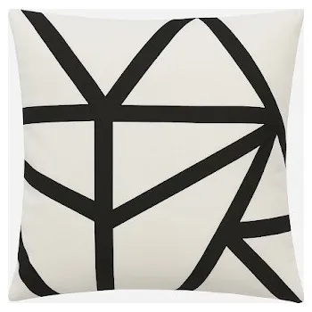 Povlak na polštářek POVLAK NA POLŠTÁŘ JAŚKA 40x40 cm JASIEK BAVLNA HODNĚ geometrický