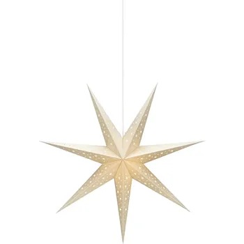 Vánoční dekorace Markslöjd Solvalla zlatá závěsná hvězda 75 cm