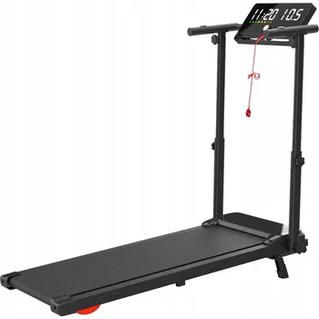 Kardio stroj Elektrický běžecký pás domů, skládací, nastavitelný sklon, aplikace, dálkové ovládání, 12 km/h