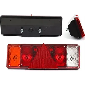 Zadní světlomet ZADNÍ LED DIODOVÉ SVĚTLO WAŚ W09DL 106 PRO PŘÍVĚSY