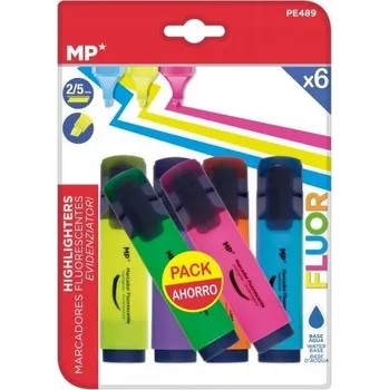 Zvýrazňovač MP / EM-Home vícebarevný Zvýrazňovač 6 ks