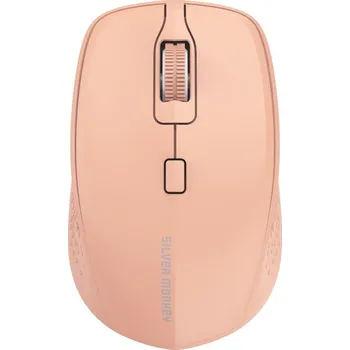 Myš Silver Monkey M40 Bezdrátová myš Comfort Silent Peach Fuzz
