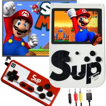 Herní konzole MINI RETRO KONZOLE 400 HER jako MARIO GAMEBOY TV Hra TELEVIZNÍ + OVLADAČ