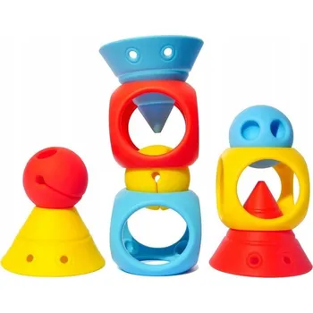 ostatní stavebnice Kreativní sada hraček pro děti Moluk Building Genius - 9 dílů