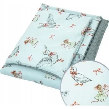 Dětská deka Sada Dětská deka 75x100 cm + polštář Minky PRO MIMINKA Kerstin