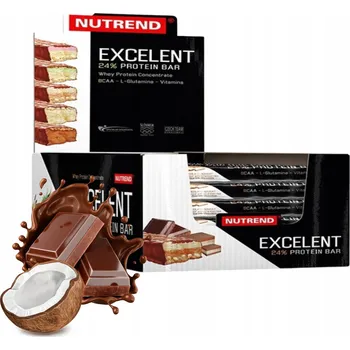 Protein Protein Nutrend tyčinka 85 g, příchuť čokoláda-kokos